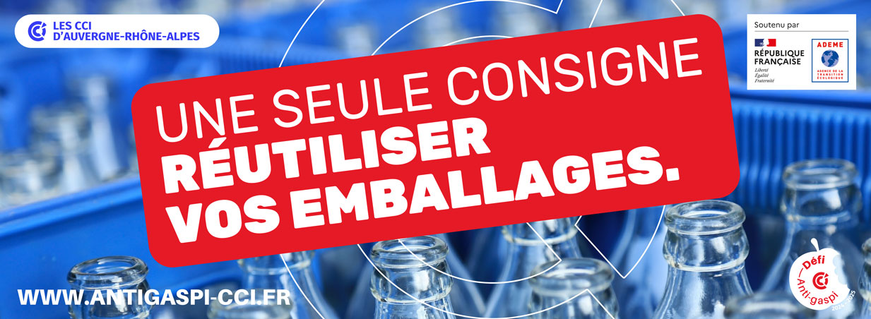 Anti-gaspi : une seule consigne, réutiliser vos emballages