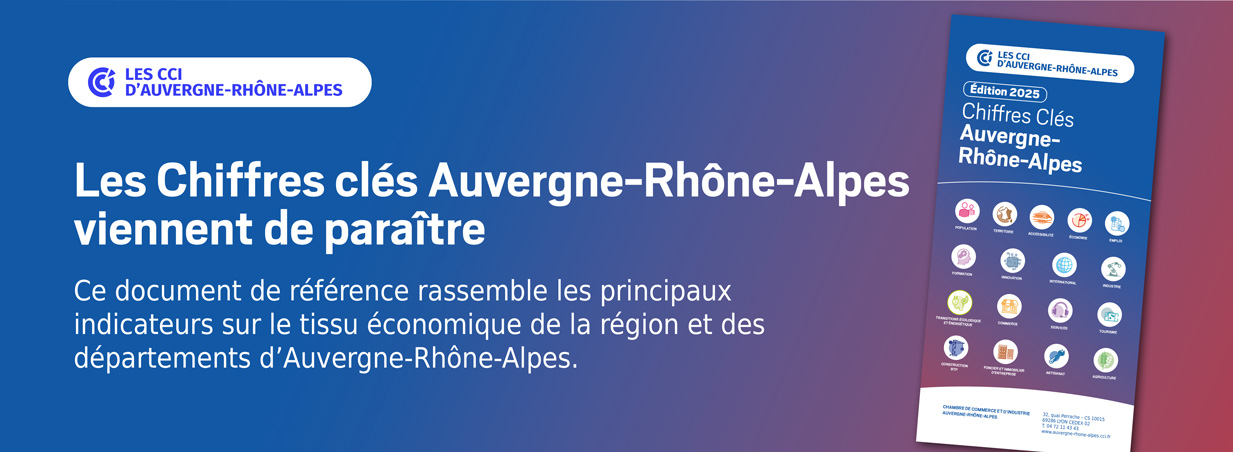 Les chiffres clés d'Auvergne-Rhône-Alpes 2025