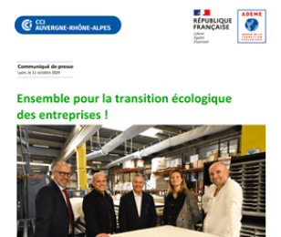 Ensemble pour la transition écologique des entreprises !